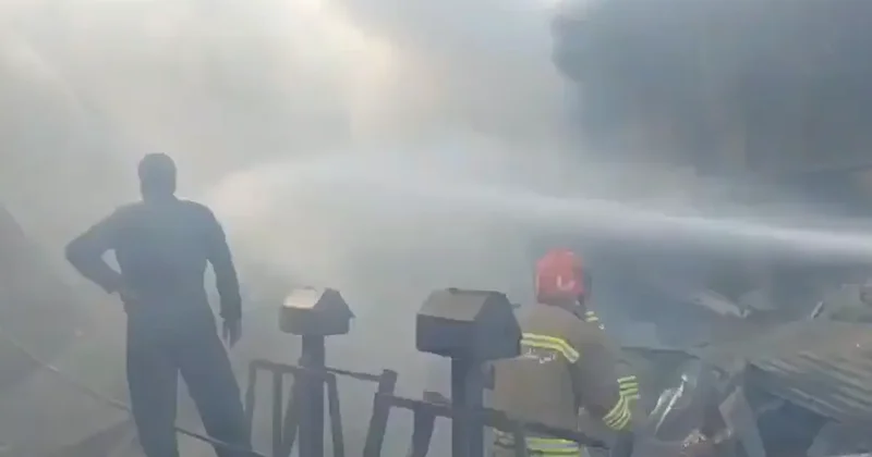 İran da helikopter düştü! Görüntüler yayınlandı