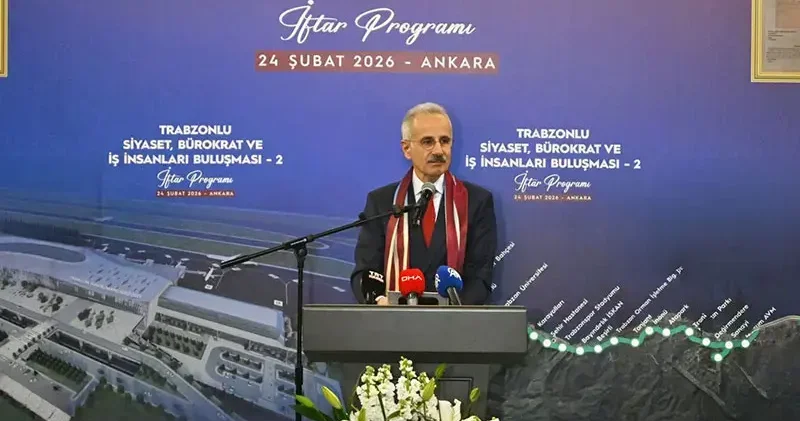 Bakan Uraloğlu, Trabzon’a deniz dolgusu üzerine yapılacak havalimanı hakkında bilgi verdi