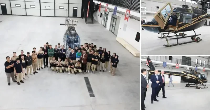 Başkan Palanoğlu nun gözbebeği havacılık lisesi yeni ekipmanlara niteliğini taçlandırıyor Kayseri Haberleri