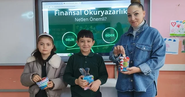 Balıkesir de öğrencilere ilk ders Finansal Okuryazarlık Balıkesir Haberleri