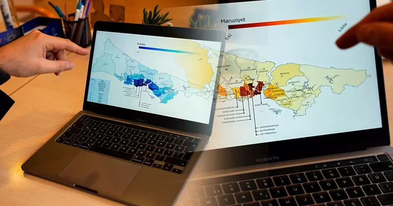 İstanbul un en popüler ilçelerinde risk zirvede! Tehlike haritasında kırmızıya döndüler