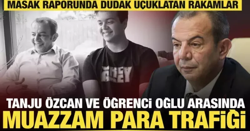 Bolu Belediyesi nde Tanju Özcan ve öğrenci oğlu arasında muazzam para trafiği ortaya çıktı