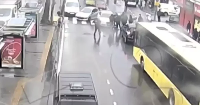 Polis kameradan tespit etti! Beykoz da trafikte kavga eden 2 kişiye ceza yağdı