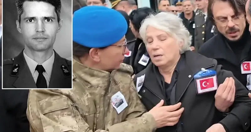 Şehit Binbaşı Taştekin için cenaze töreni! Annesinin yürüyebilecek misin? sorusuna verdiği yanıt yürek dağladı