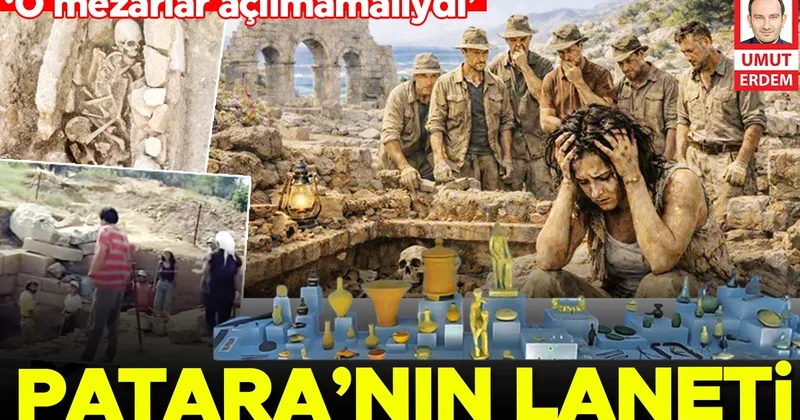 Patara’da ‘firavun laneti’