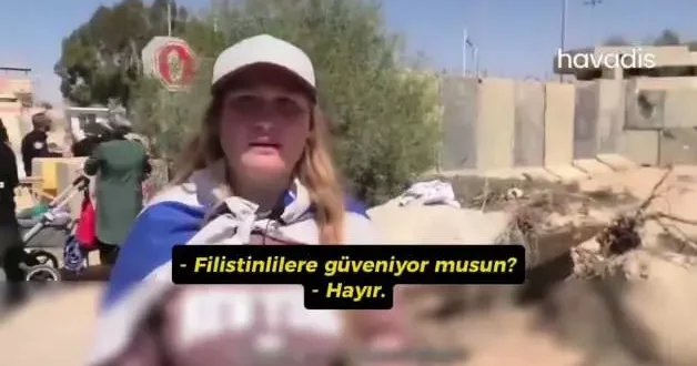 Siyonistler çocuklarına dahi öğretti! Küçük kızın Gazze halkına yönelik sözler kan dondurdu