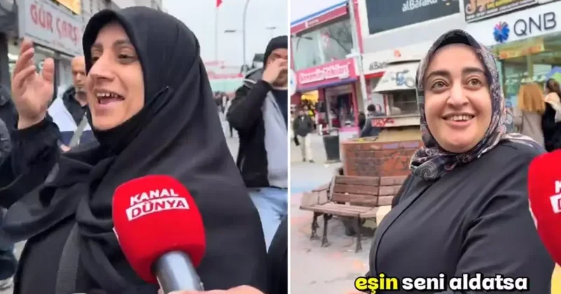 Kocan seni aldatsa affeder misin? sorusuna verdikleri cevap olay oldu
