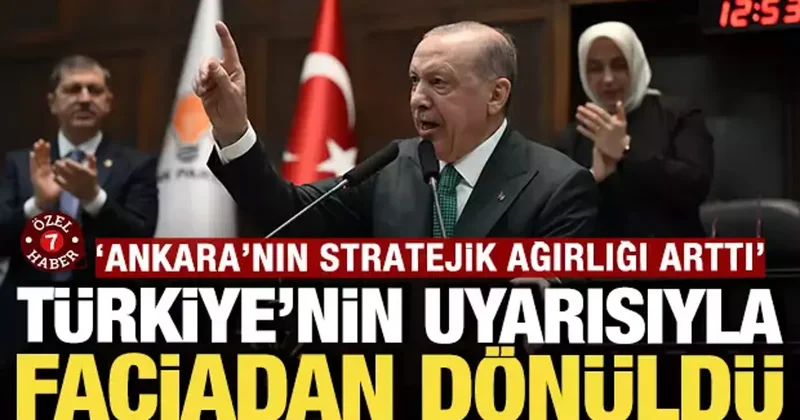Türkiye nin uyarısıyla facianın eşiğinden dönüldü: Ankara nın stratejik ağırlığı arttı
