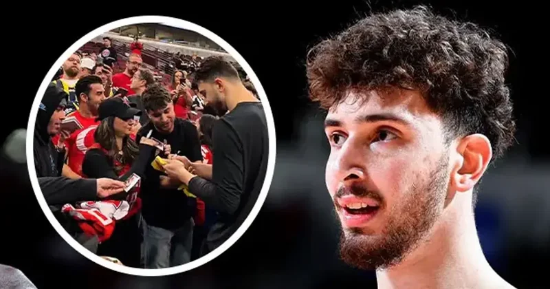 Alperen Şengün e Türk taraftarlardan büyük ilgi Fanatik Spor Haberleri Video