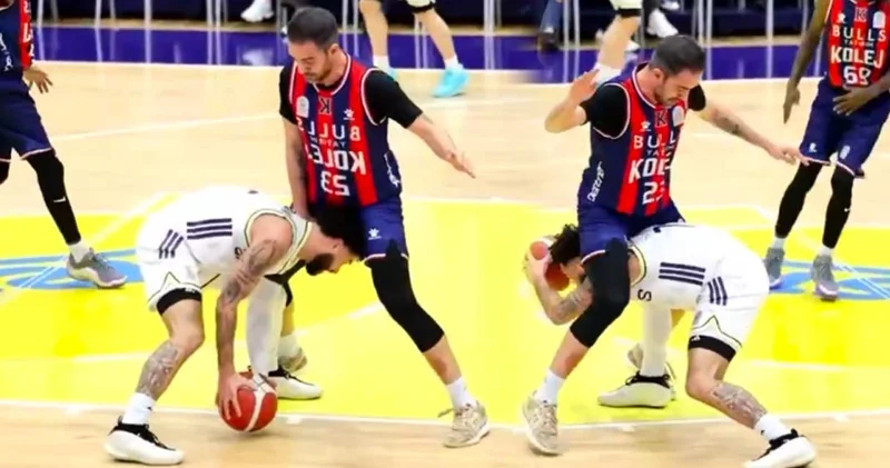 Fenerbahçeli basketbolcunun basketi viral oldu