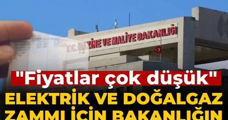 Elektirik ve doğalgaz zammı için bakanlığın kapısını çaldılar: Fiyatlar çok düşük