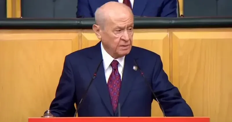 MHP lideri Devlet Bahçeli konuşuyor Politika Haberleri