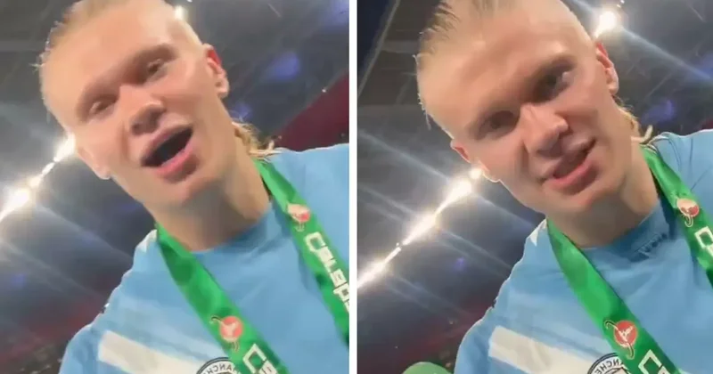 Haaland ın ağzından çıkan o söz olay oldu