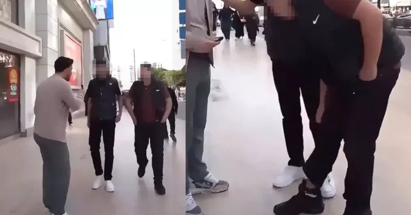 Sokak röportajında ayağındaki kelepçeyi göstermişti, ceza olarak mescid temizleyecek