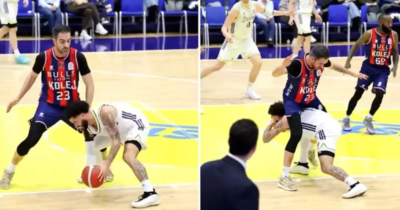 Fenerbahçeli basketbolcudan akılalmaz sayı! Rakibinin bacak arasından geçti Sözcü Gazetesi