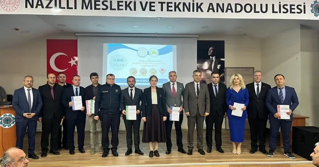 Nazilli de projeleri ile dereceye giren okullar için ödül töreni düzenlendi Aydın Haberleri