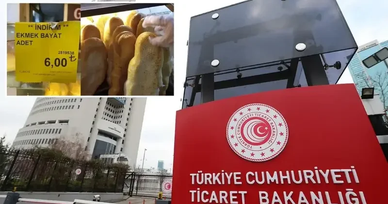 Ankara da altı liralık bayat ekmek satılıyor iddiasına Ticaret Bakanlığından açıklama Gündem Haberleri