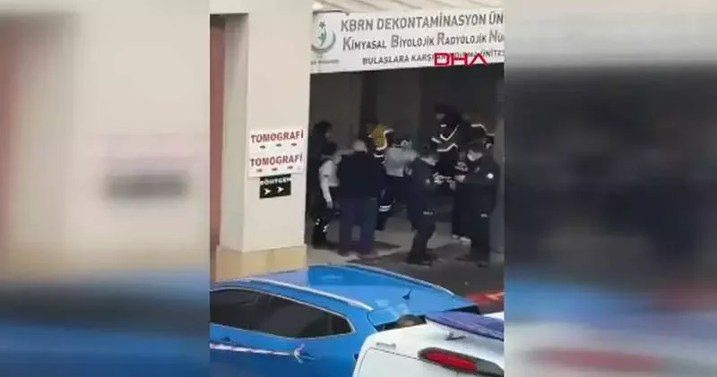 Bağcılar da iş yerinde yangın tüpü dolumu sırasında 5 kişi zehirlendi