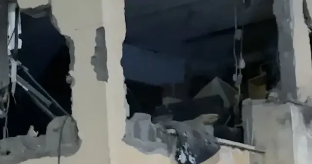 İran’ın füzesi İsrail’de binaya isabet etti VİDEO İZLE