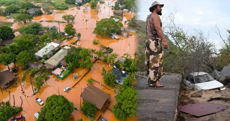 Sel felaketinin ardından ünlü oyuncu evini terk etti
