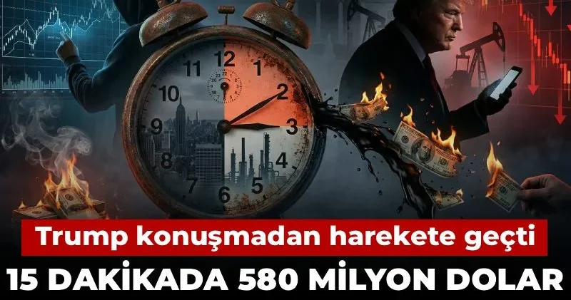 580 milyon doları aniden bozdu: Konuşmaya 15 dakika kala yaptı