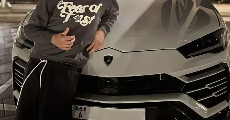 Para var huzur var! 15 yaşında 10 milyonluk arabası oldu