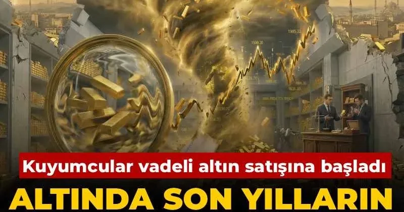 Altında son yılların en sert dalgası: Kuyumcular vadeli altın satışına başladı