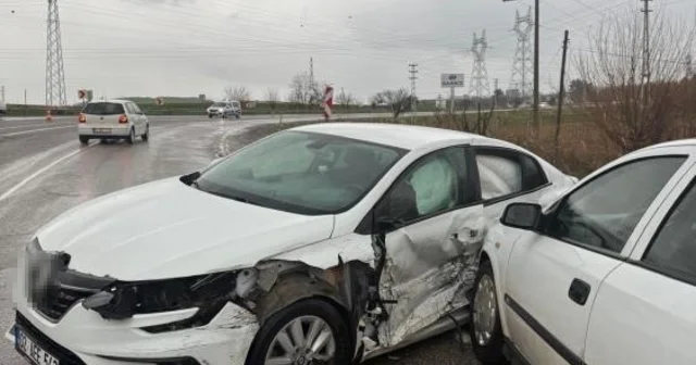 Adıyaman da zincirleme kaza kamerada Adıyaman Haberleri