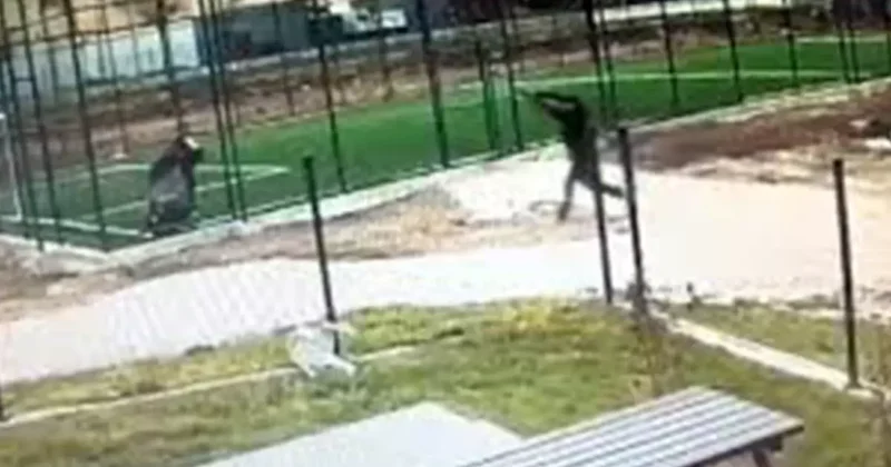 Edirne de Parkta Pompalı Tüfekle Yaralama