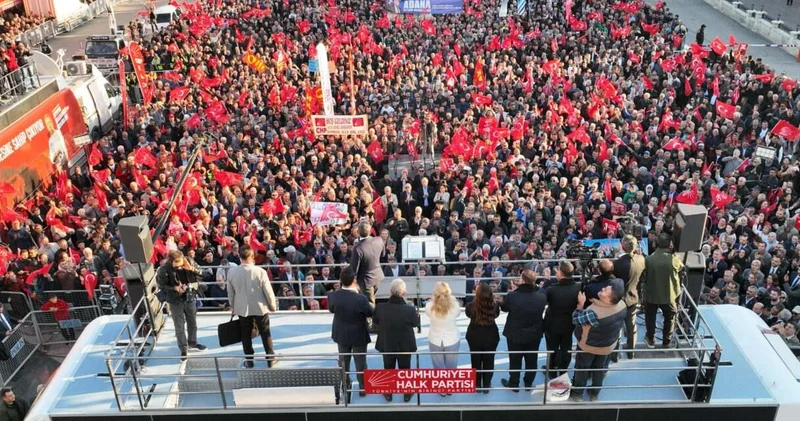 CHP nin yeni miting adresi belli oldu