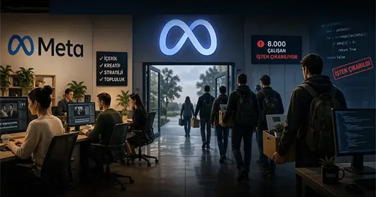 Meta da 8 bin işten çıkarma: Yapay zeka sonrası yazılımcı kadroları birer birer kapanıyor