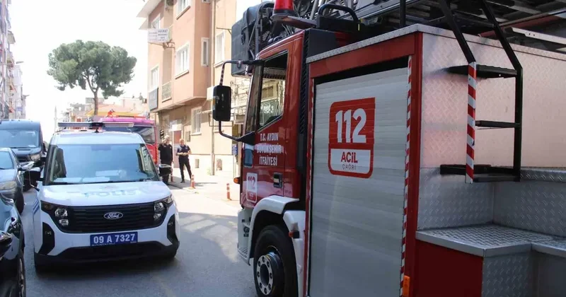 Çatıda yaktığı kablo ekipleri harekete geçirdi