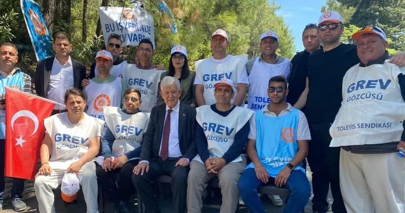 Bodrum da tarihi grev: Lüks otelde emekçiler direnişe başladı