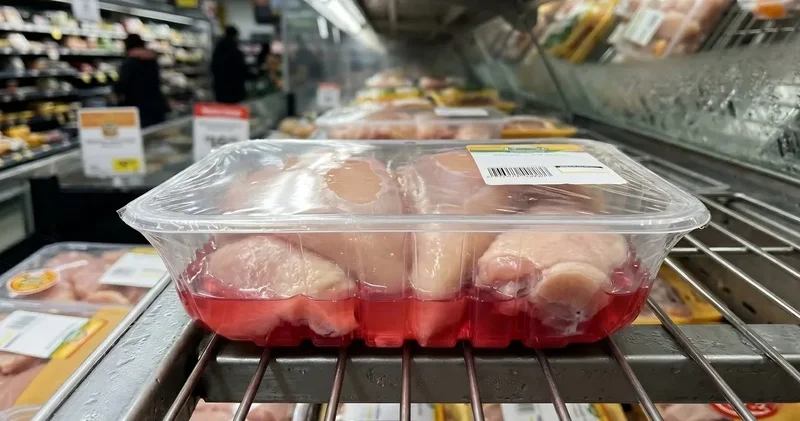 Meğer o pembe sıvı tehlikenin habercisiymiş: Tavuk alırken dikkat