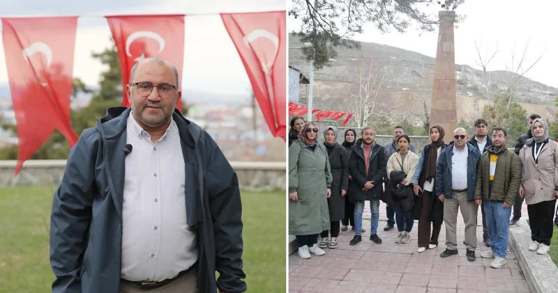 Erzurum da ecdadın şehit edildiği Yanıkdere Şehitliği nde Ermeni mezalimi anlatıldı Erzurum Haberleri