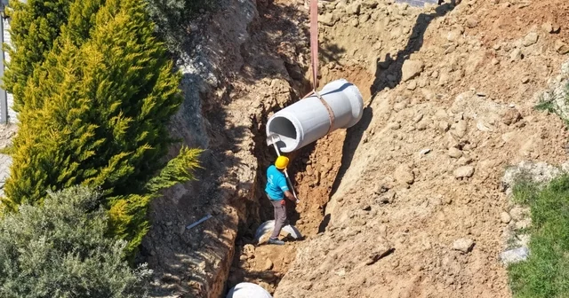 Kuşadası nda 8,2 milyon liralık altyapı yatırımı başladı Aydın Haberleri