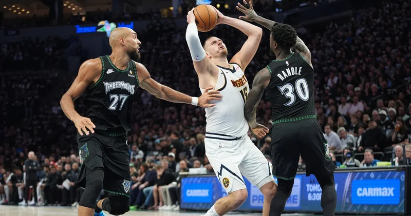 NBA de Timberwolves evinde Denver Nuggets ı yendi!