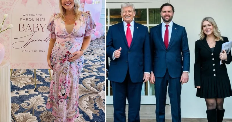 Beyaz Saray Basın Sekreteri Caroline Leavitt doğum iznine ayrılıyor