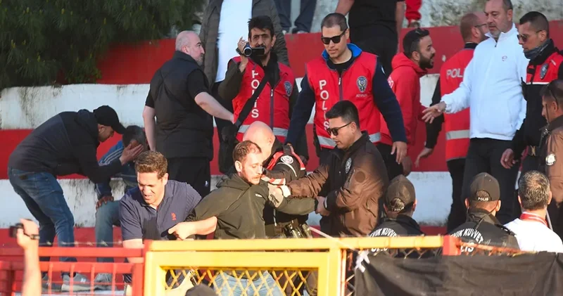 TFF 3. Lig maçında ortalık karıştı: Bir kişi bıçaklandı