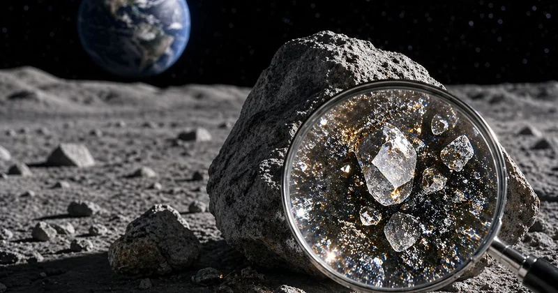 Ay’da yeni keşif! Çinli bilim insanları 2 yeni mineral buldu