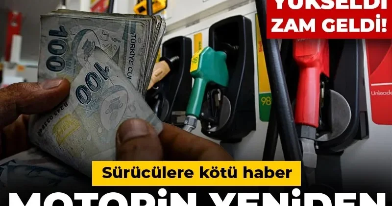 Petrol yükseldi zam geldi! Sürücülere kötü haber: Motorin yeniden 70 liranın üzerine çıkıyor