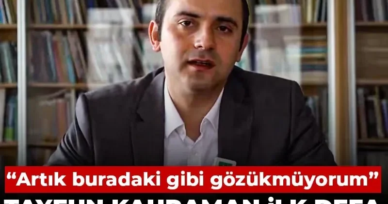 Tayfun Kahraman ilk defa yapay zeka ile seslendi: Artık buradaki gibi gözükmüyorum