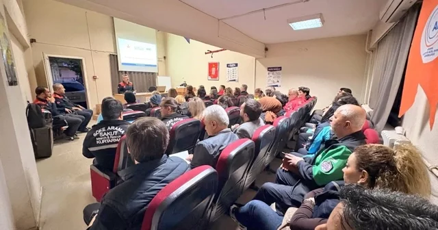 Afetlere hazırlıkta koordinasyon eğitimi verildi Aydın Haberleri