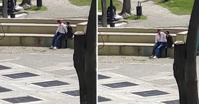 Şehrin göbeğinde rezil görüntü: Başımıza taş yağacak