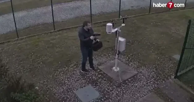 Saç kurutma hilesiyle 30 bin avro vurgun! İşte Fransa yı karıştıran görüntü