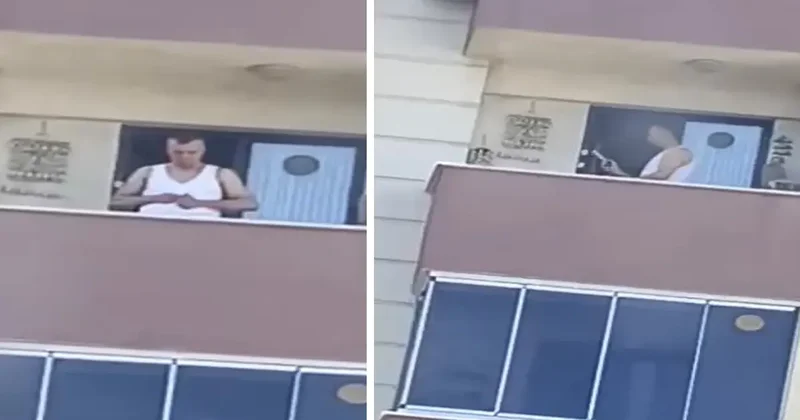 Pendik te balkonda silah şarjörüne mermi dolduran şüpheli yakalandı