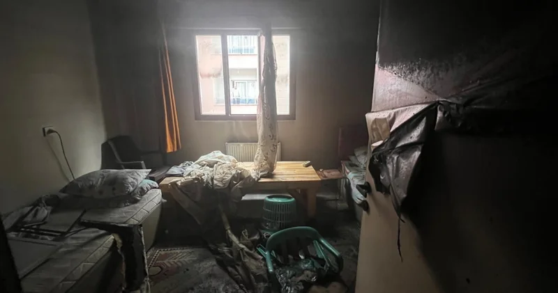 Manisa’da evini ateşe veren adam, adliyeye giderken kalp krizi geçirip öldü Son dakika haberleri