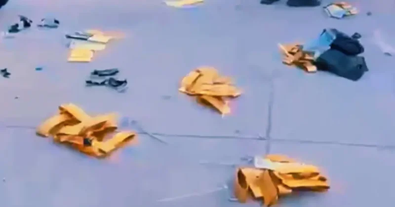 Durdurulan araçtan servet fışkırdı! Külçe külçe altın ve döviz