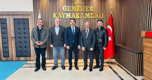 MHP Gemerek İlçe Teşkilatı, kurum ziyaretlerinde bulundu Sivas Haberleri