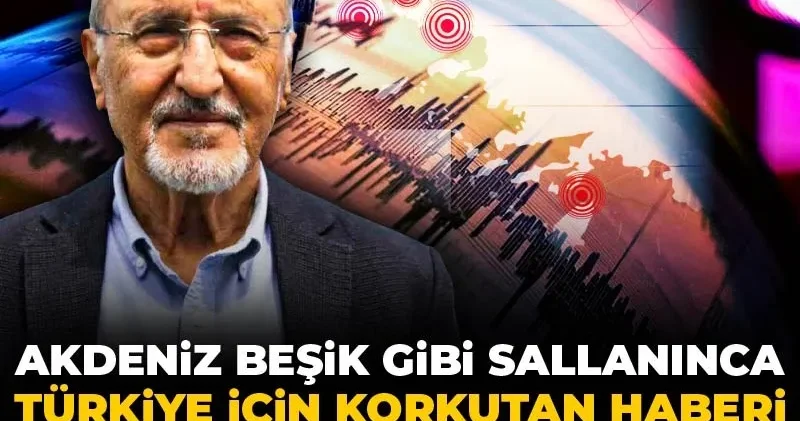 Akdeniz beşik gibi sallanınca Türkiye için korkutan haberi Osman Bektaş verdi